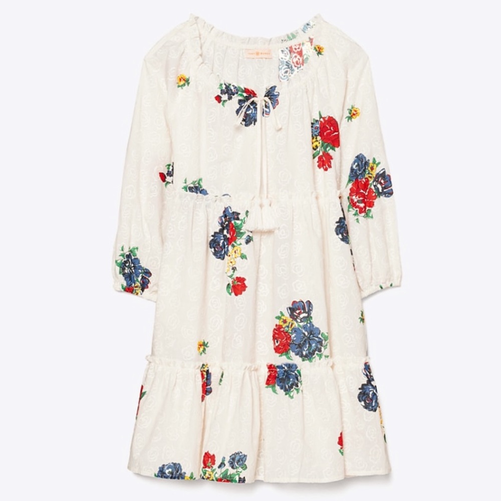 Tory Burch Embroidered Beach Dress